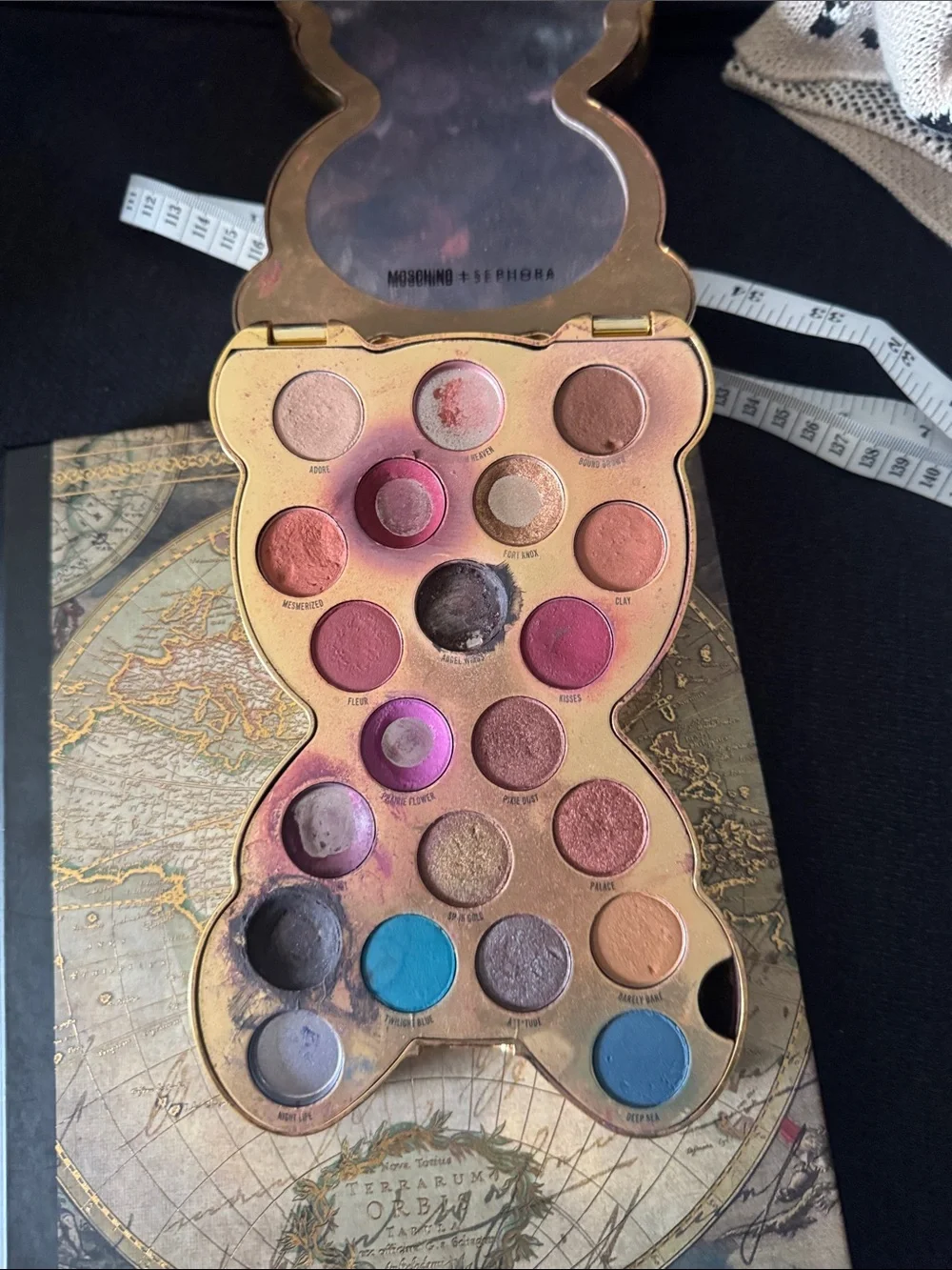 SEPHORA x MOSCHINO Bear Eyeshadow Palette Limited Edition 🐻